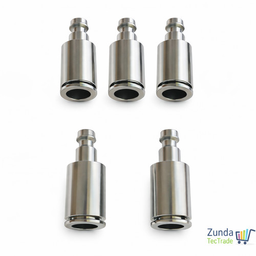 Pneumatik stecknippel - 5x,